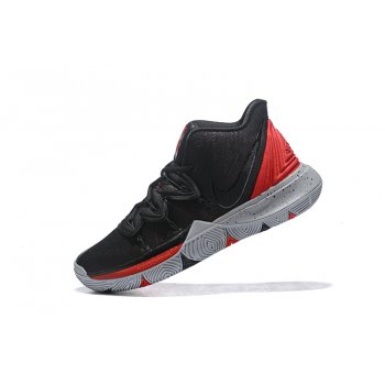 Nike Kyrie 5 Black University Red-Grey Shoes